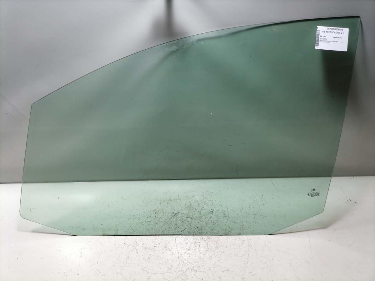 VW Touran 1T original T&uuml;rscheibe Scheibe vorn links gr&uuml;ncolor BJ05